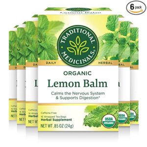organic lemon balm tea