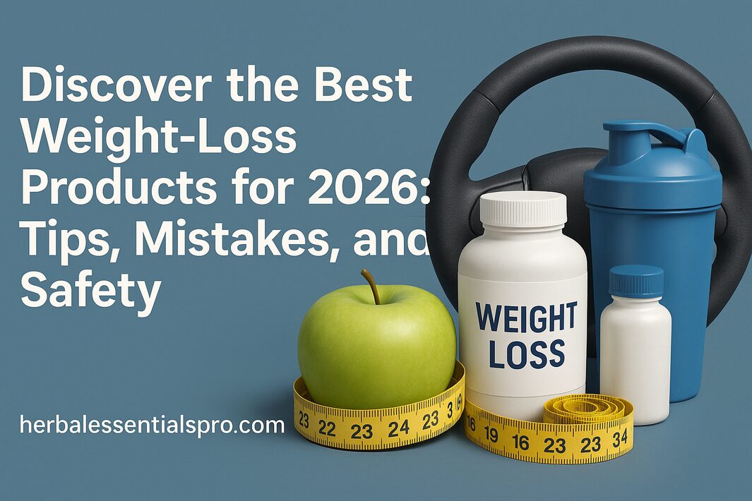 Discover the Best Weight-Loss Products for 2026: Tips, Mistakes, and Safety