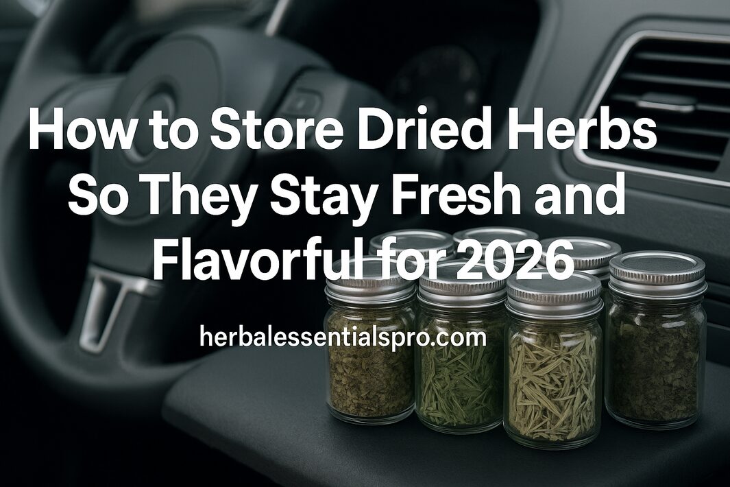 How to Store Dried Herbs So They Stay Fresh and Flavorful for 2026